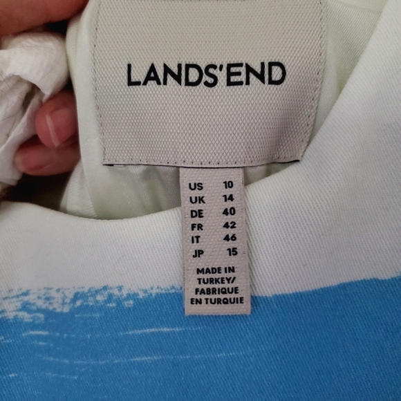🦋Host pick🦋 Canvas by Lands End dress sz 8-10 - Picture 8 of 9